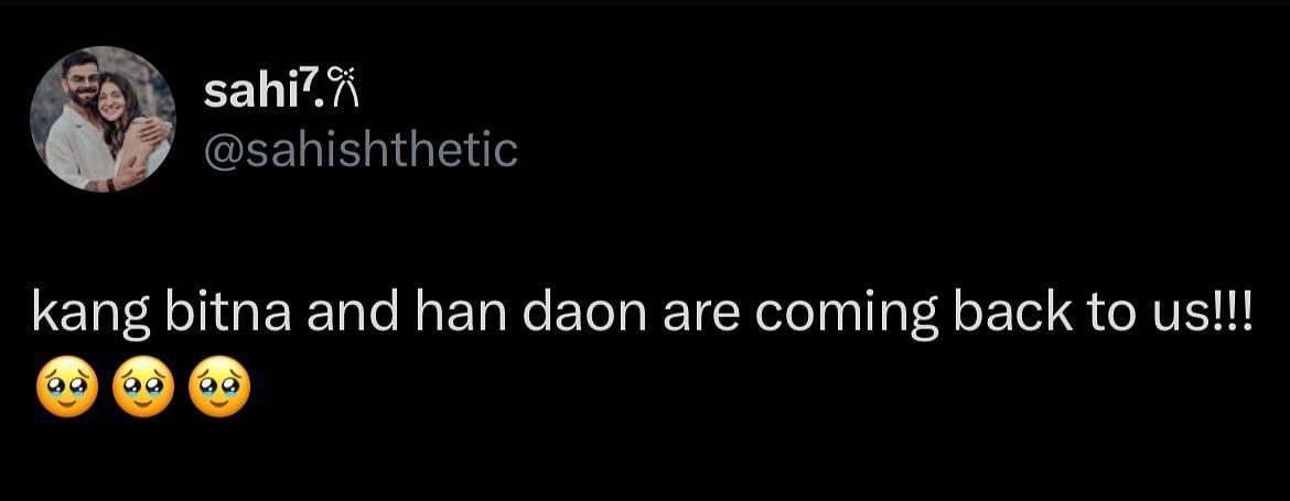 A fan comment on The Judge from Hell season 2 (Image via X/@sahishthetic)